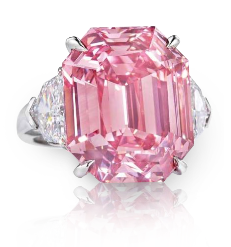 růžový diamant Pink Legacy